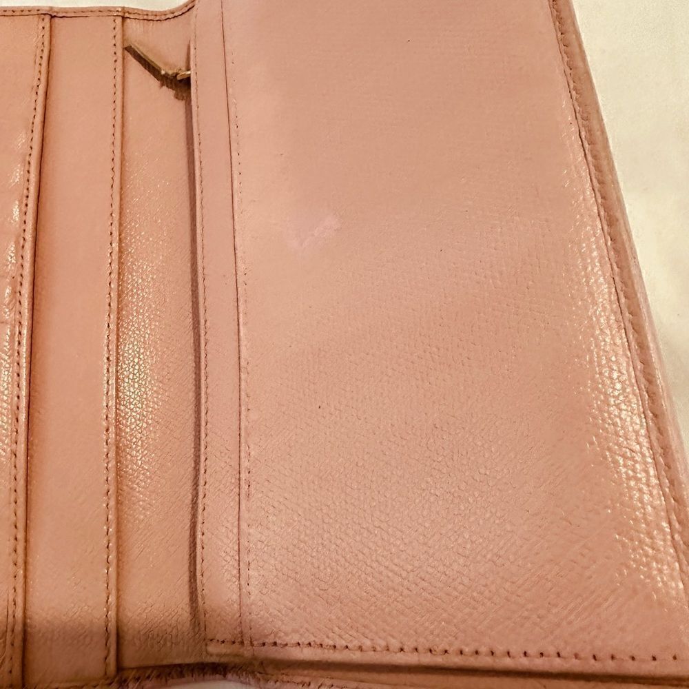 Gucci pink long Cc logo wallet - Picture 14 of 16